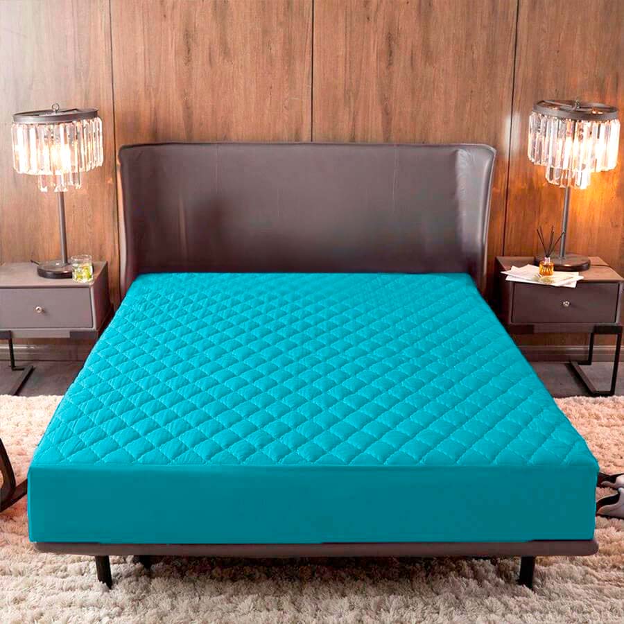 Mateluxe™ : Protecteur de Matelas Matelassé et Imperméable aux Fluides Corporels